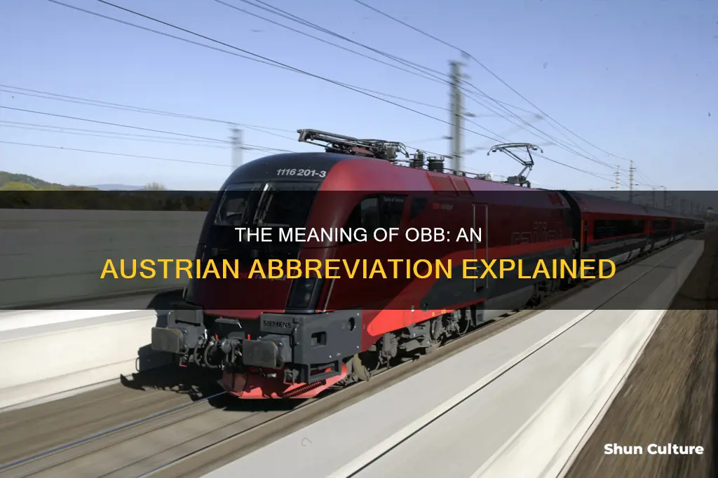 what does obb stand for austria
