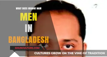 Orange Hair Trend Among Bangladeshi Men: Cultural Significance Explored
