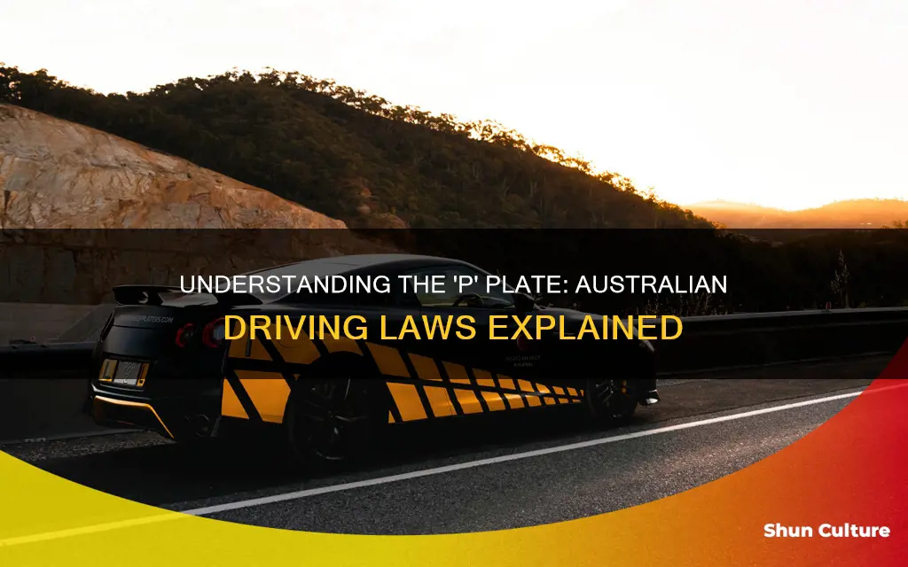 what does p mean on australian cars