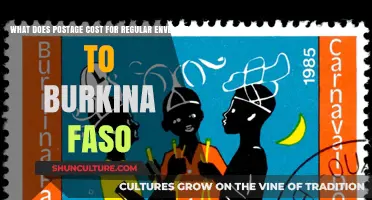 Sending Letters to Burkina Faso: Understanding Postage Costs for Regular Envelopes