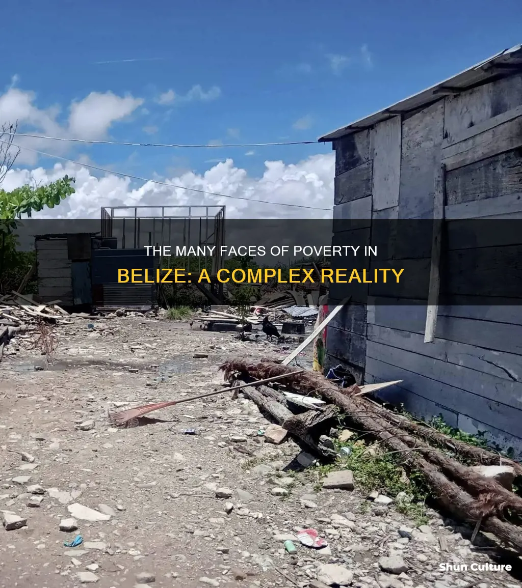 what does poverty look like in belize