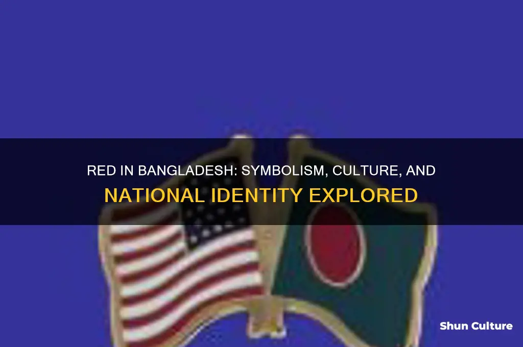 what does red symboolize it bangladesh