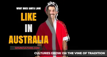 Santa's Aussie Style: A Unique Look