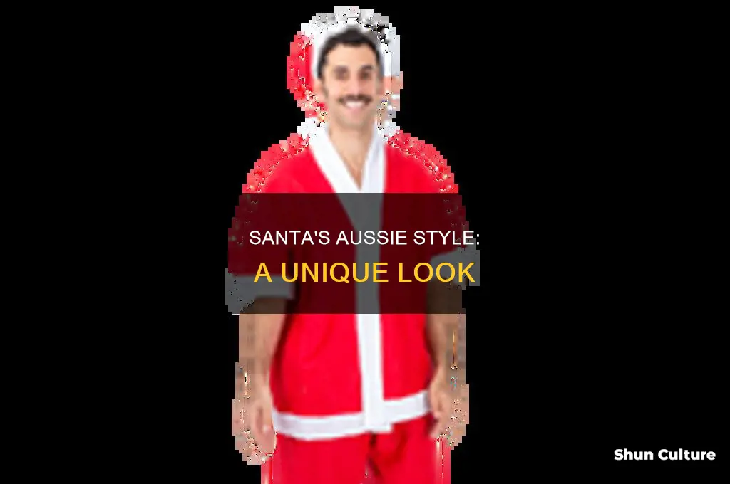 what does santa look like in australia