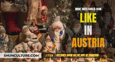 Santa's Austrian Look: A Festive Cultural Twist