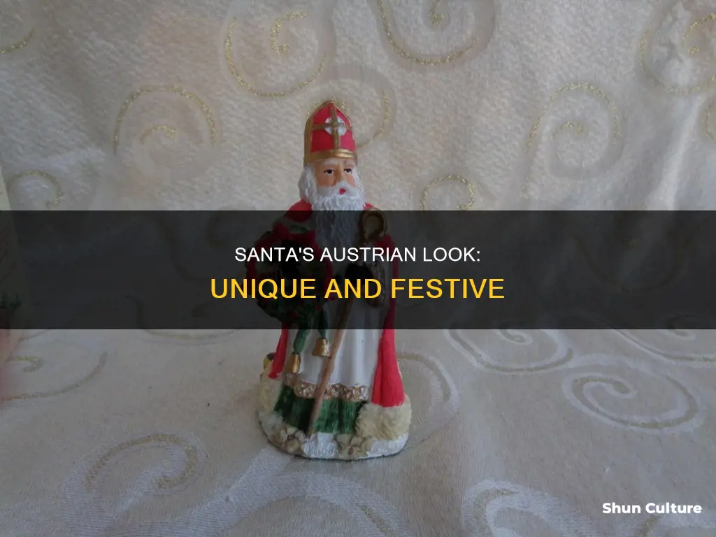 what does santa look like in austria