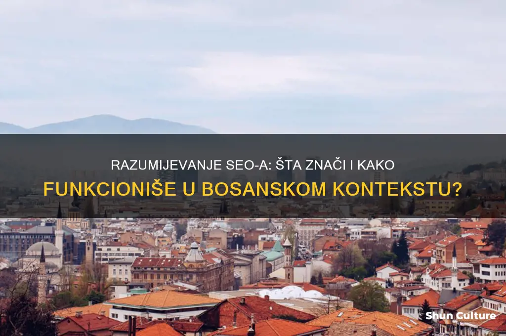 what does seo mean in bosnian