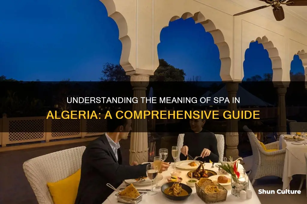 what does spa mean in algeria