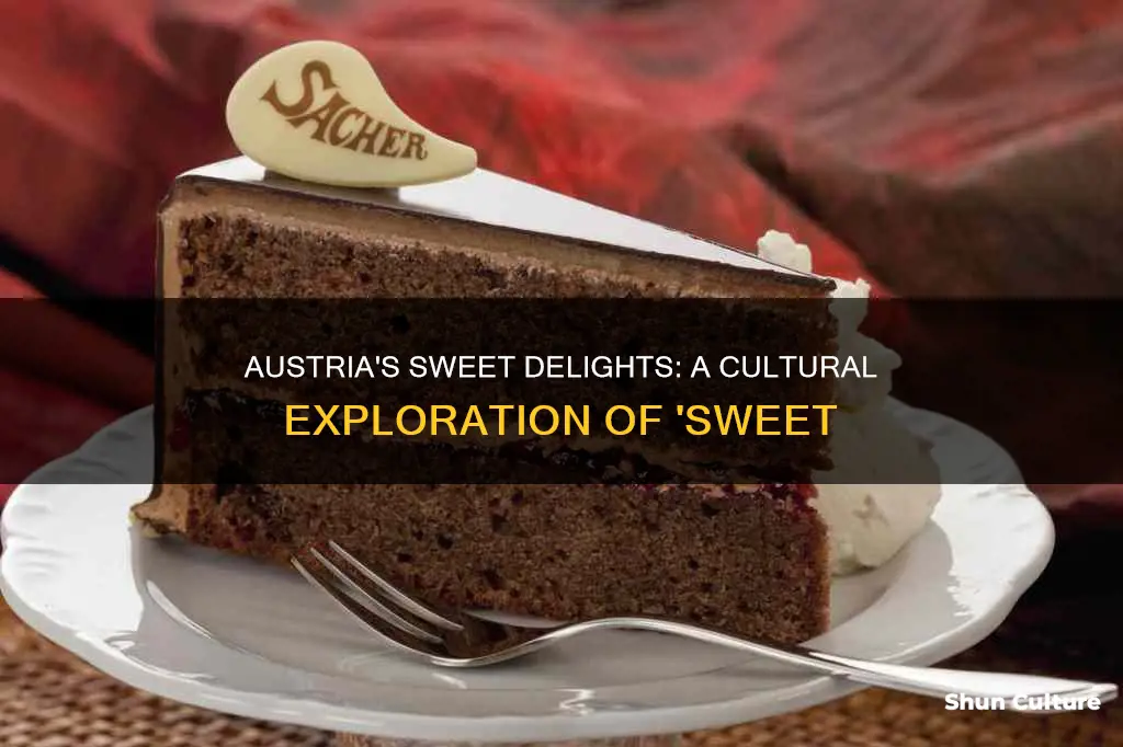 what does sweet mean in austrian
