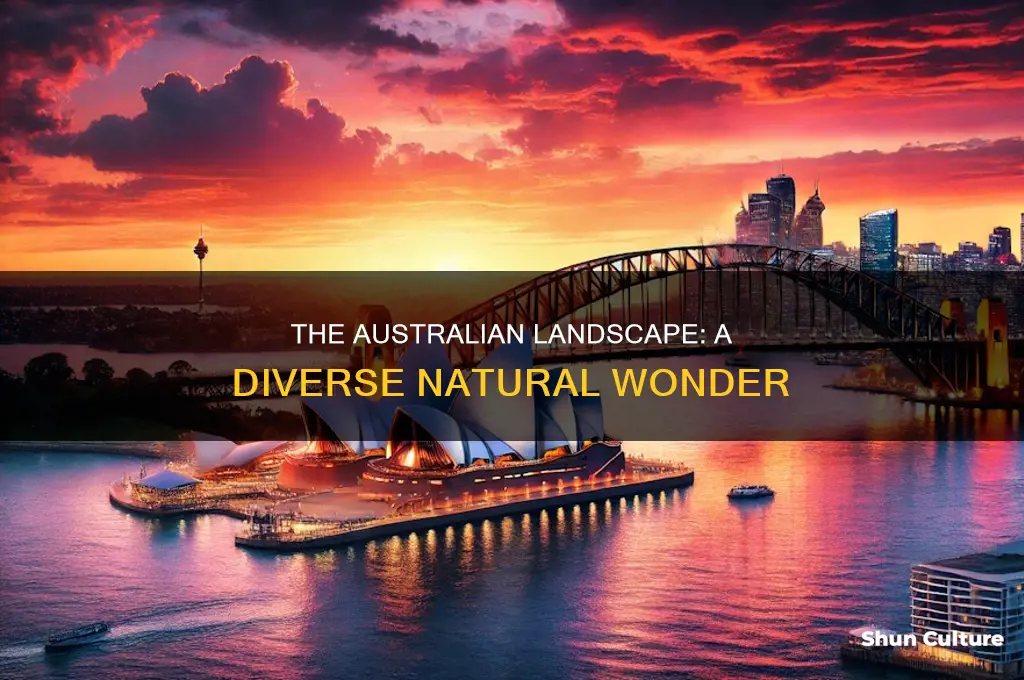 what does the australian landscape look like