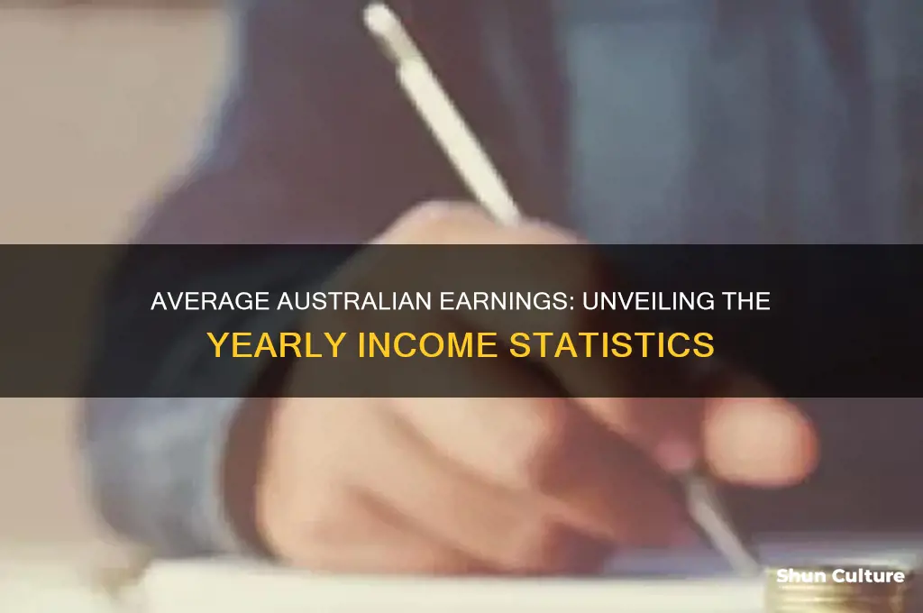 what does the average australian earn a year