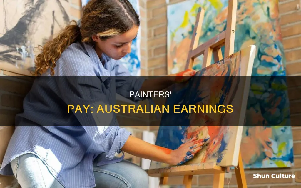 what does the average painter make in australia
