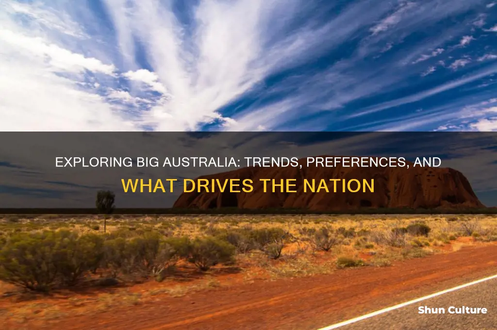 what does the big australia go for