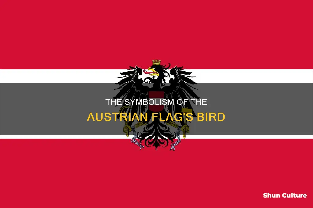 what does the bird on the austrian flag mean