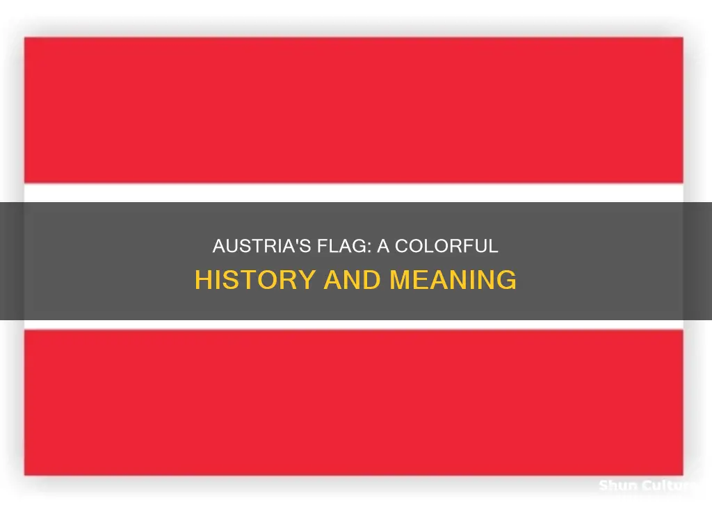 what does the colors of austrias flag