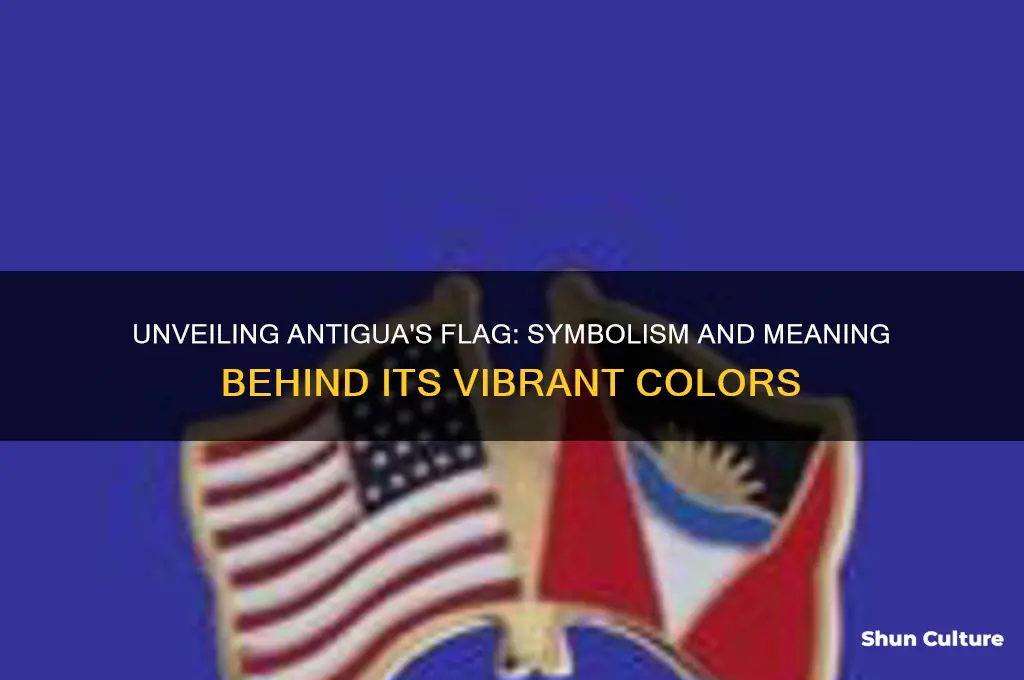 what does the colors on the antiguan flag mean