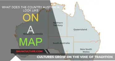 Australia's Unique Geography: A Map Overview