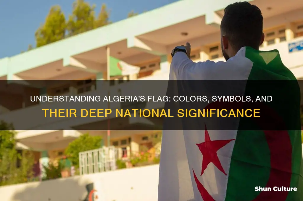 what does the flag of algeria mean