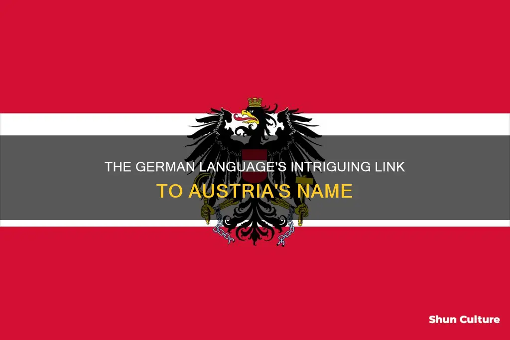 what does the german name for austria mean