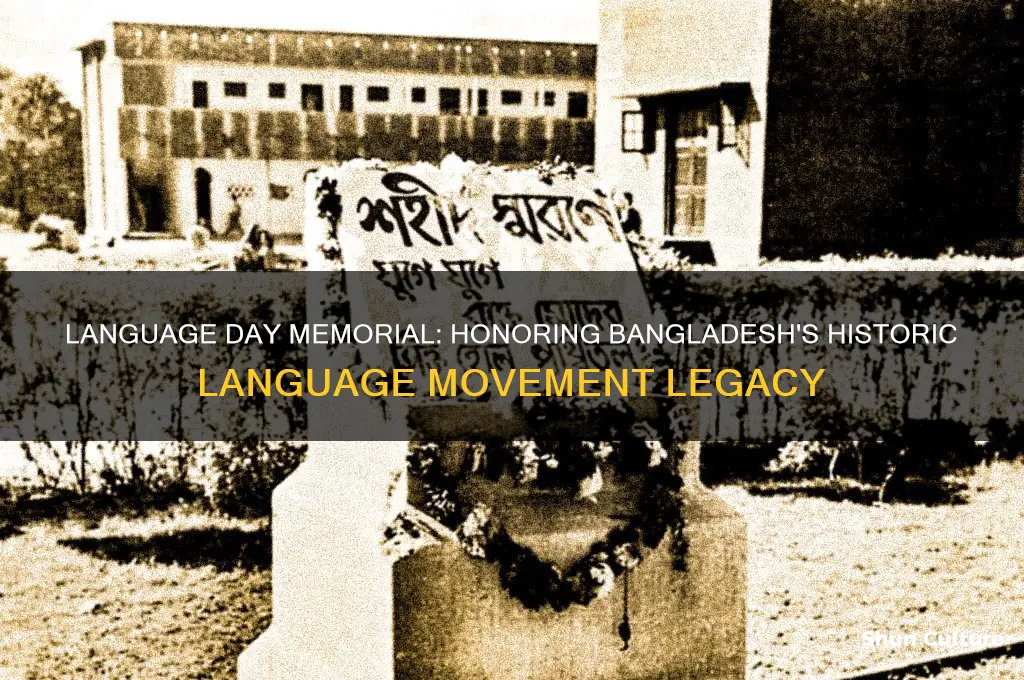 what does the language day memorial call in bangladesh