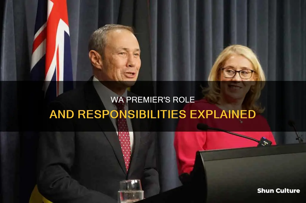 what does the premier of western australia do