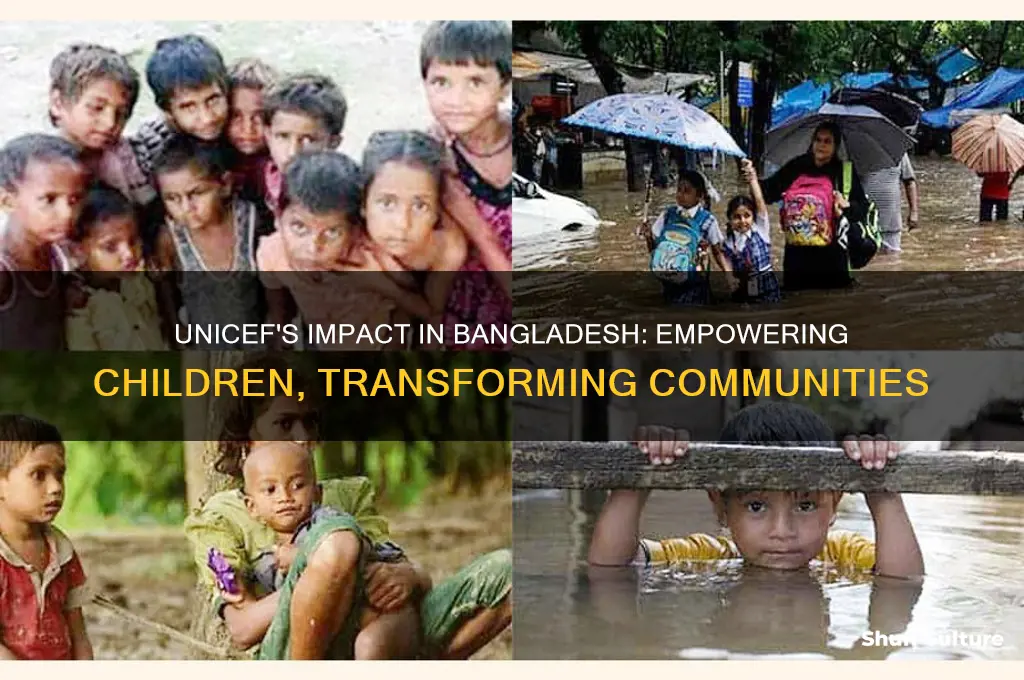 what does unicef do in bangladesh