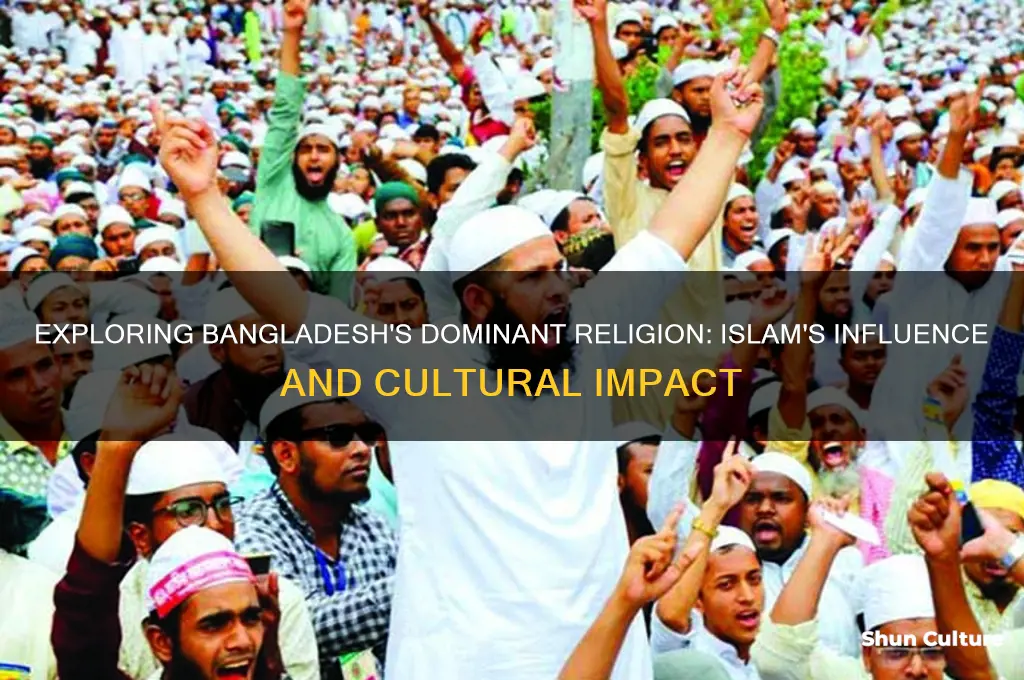 what domanit religion in bangladesh