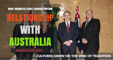 Britain and Australia: A Relationship-Changing Dramatic Event
