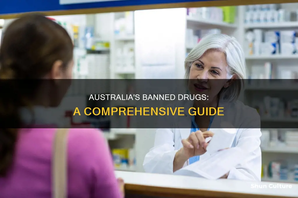 what drugs are banned in australia