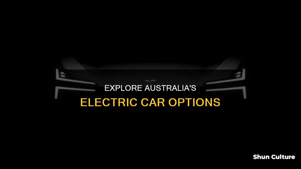 what electric cars are available in australia