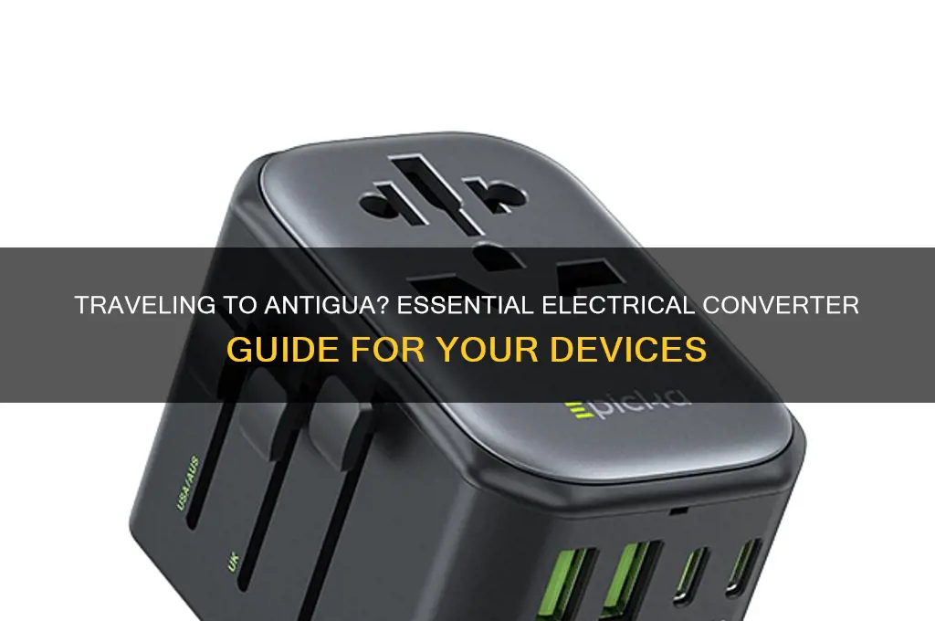 what electrical converter do I need for antigua