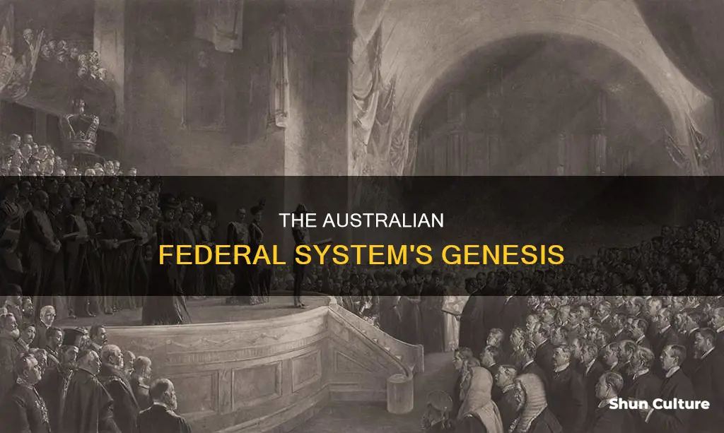 what established the federal system of government in australia