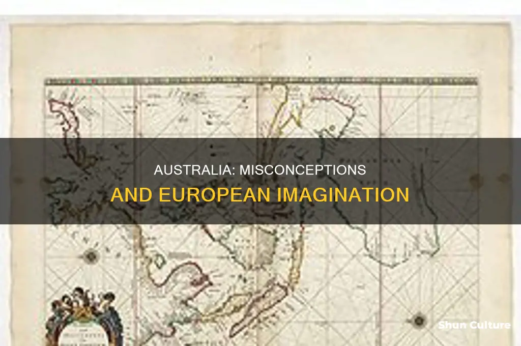 what europeans thought australia looked like