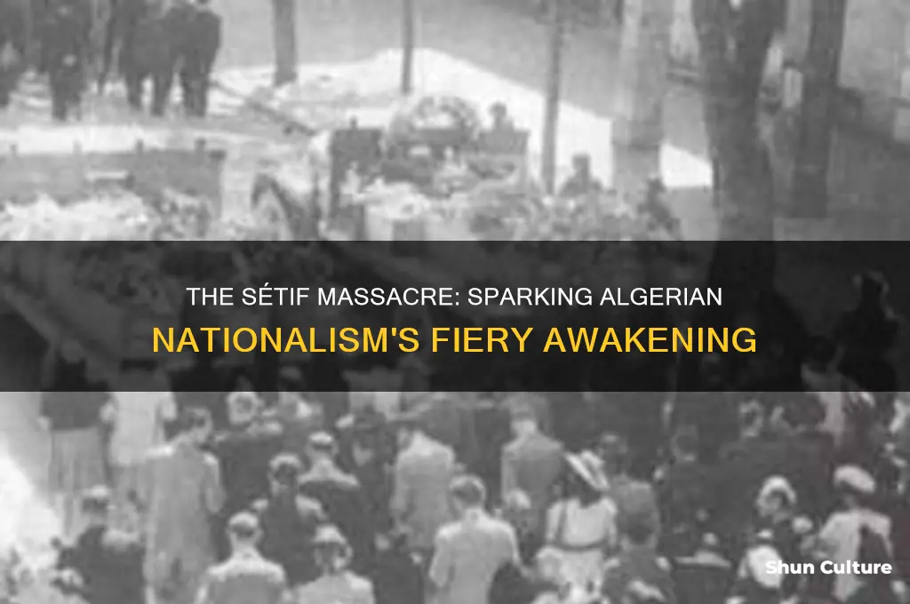 what event marked the beginning of algerian nationalism