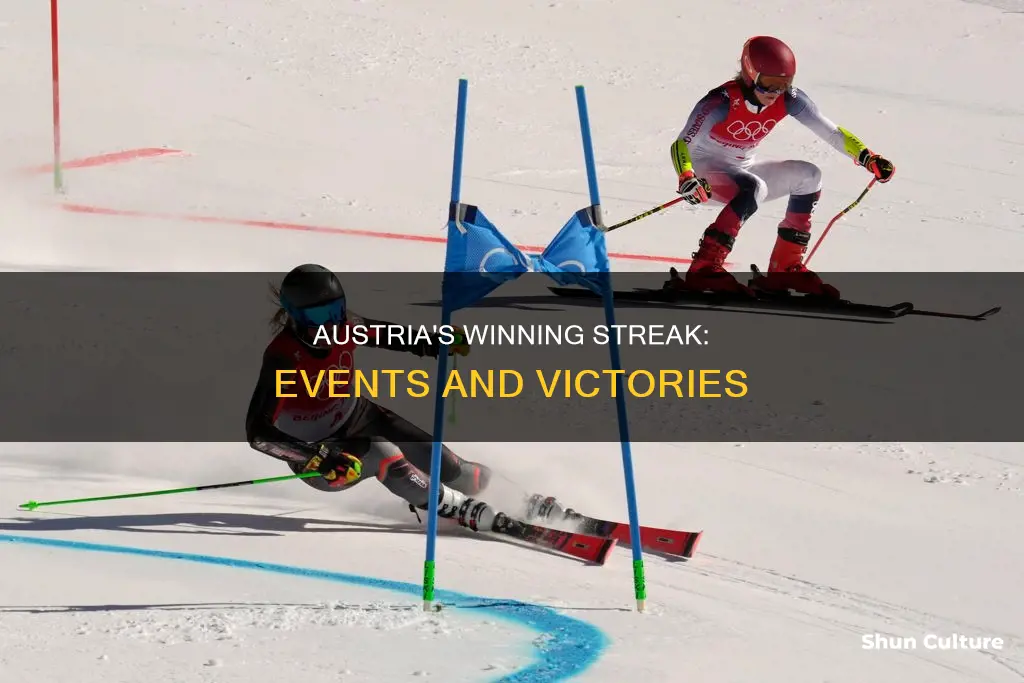 what events did austria win
