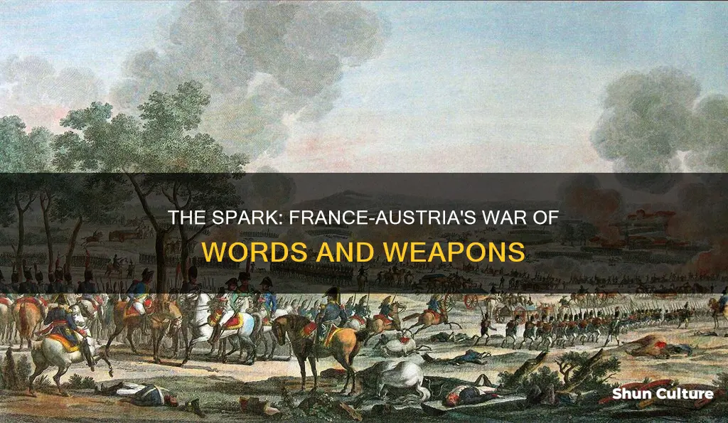 what events led france austria war