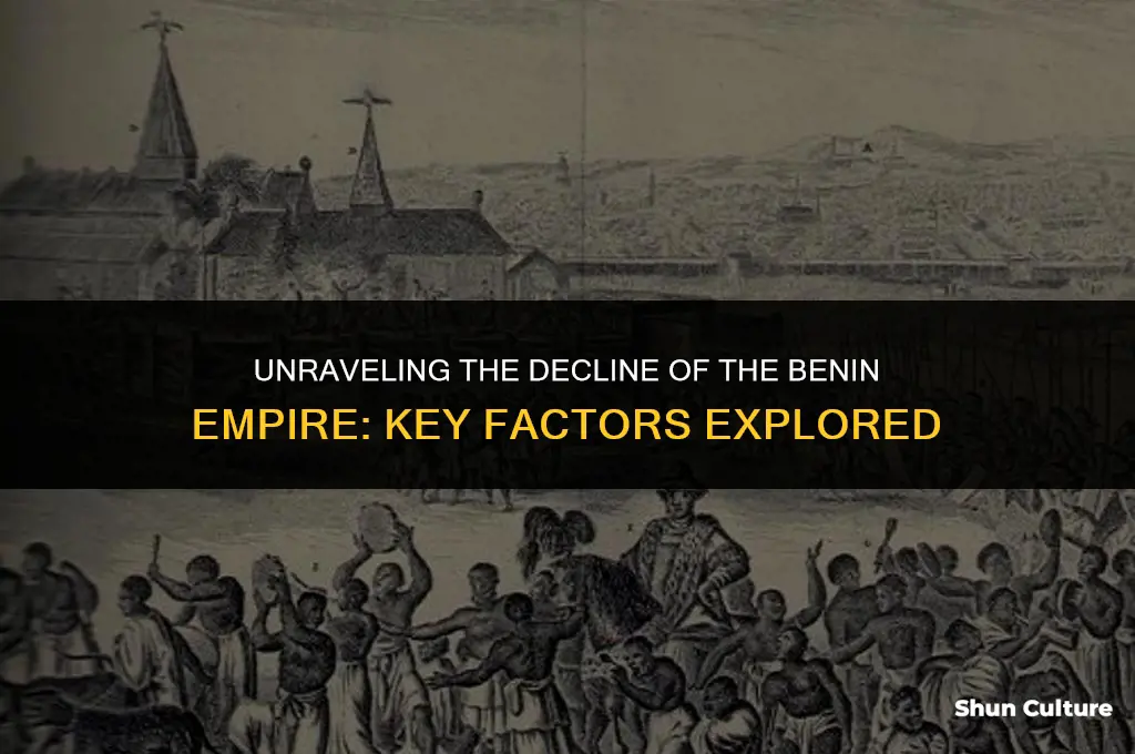 what factors led to the decline of benin empire
