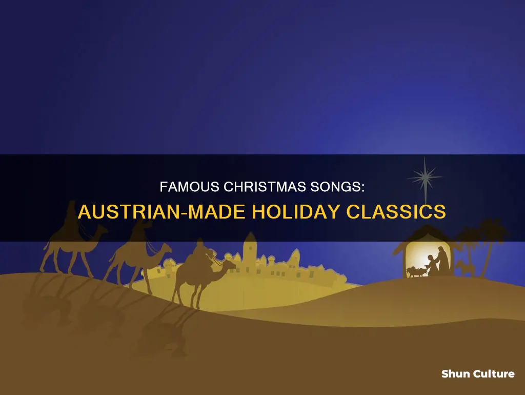 what famous christmas song was written in austria