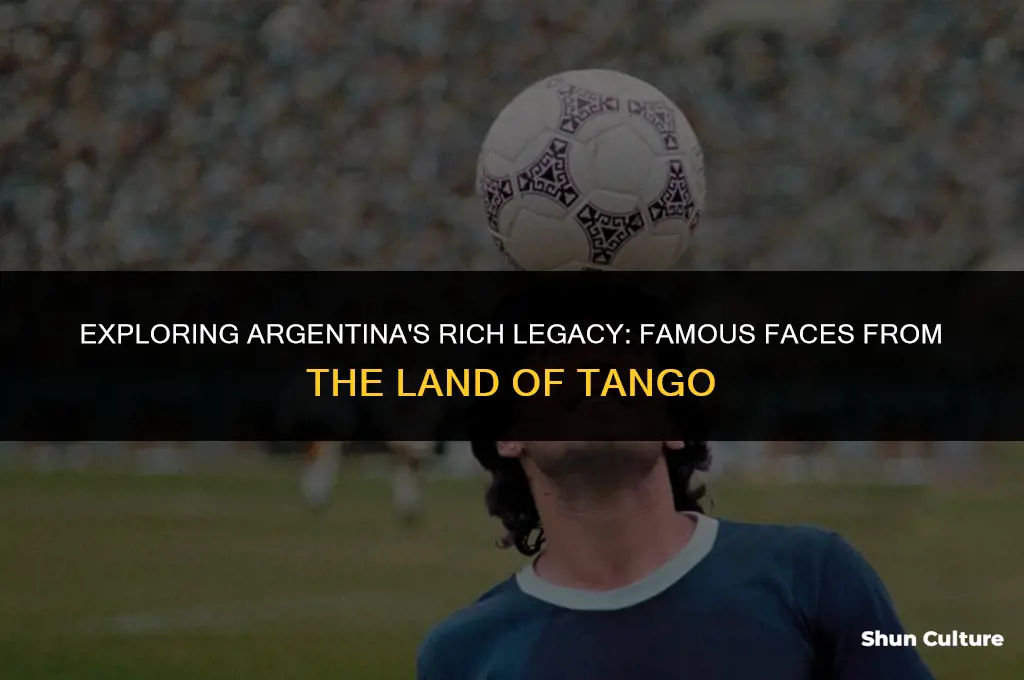 what famous people are from argentina