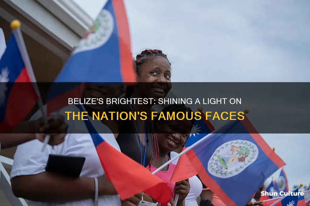 what famous people are from belize