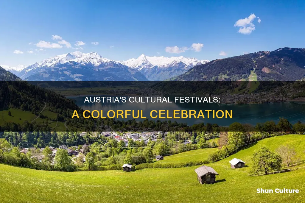 what festivals are celebrated in austria