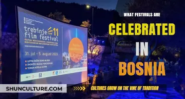 Discover Bosnia's Rich Cultural Heritage: Festivals Celebrated Throughout the Year