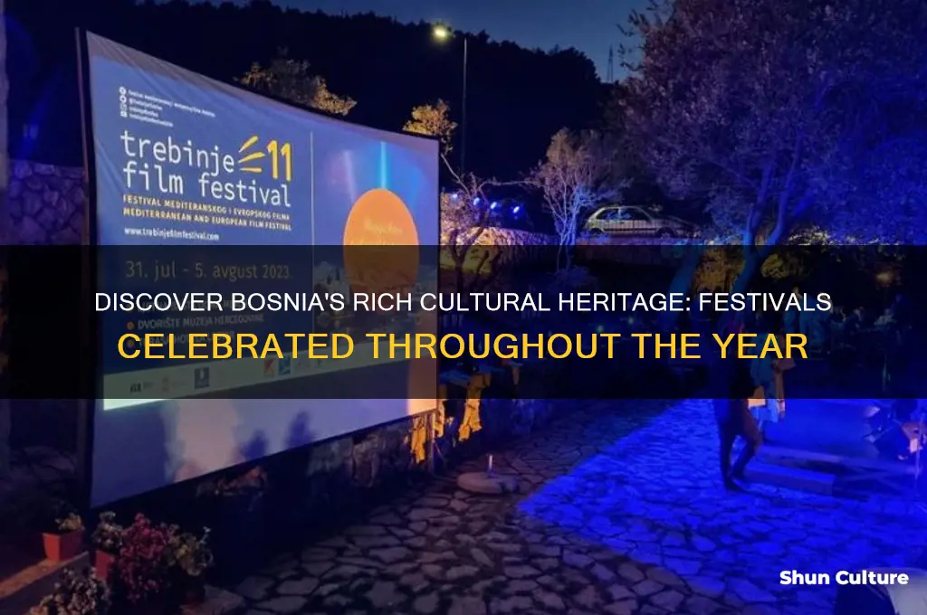 what festivals are celebrated in bosnia