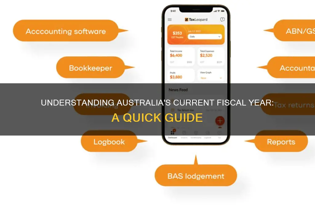 what fiscal year are we in australia