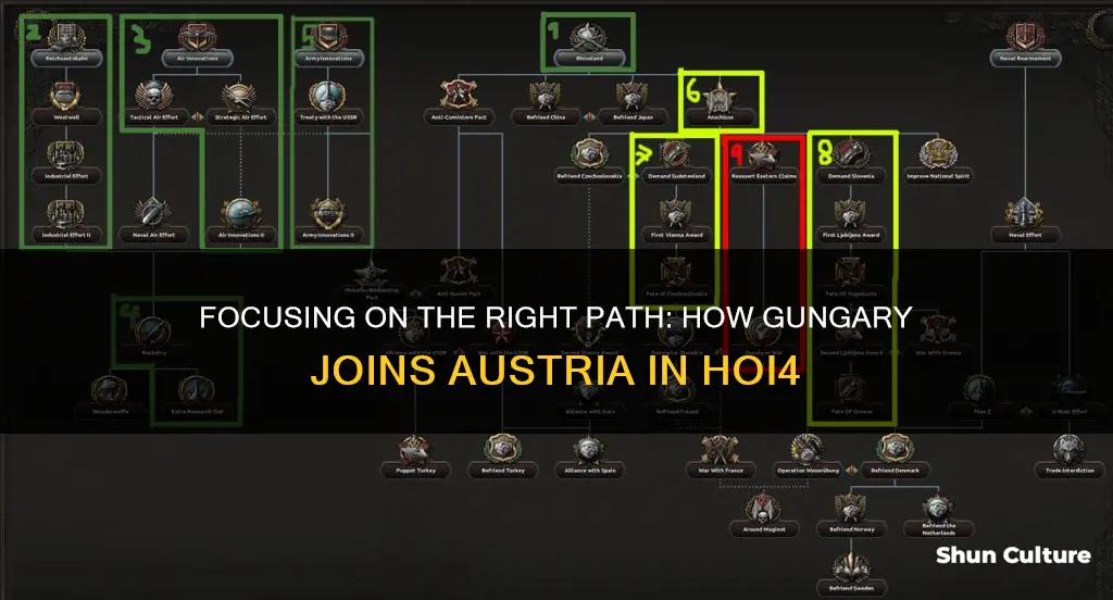 what focus lets gungary jion austria hoi4