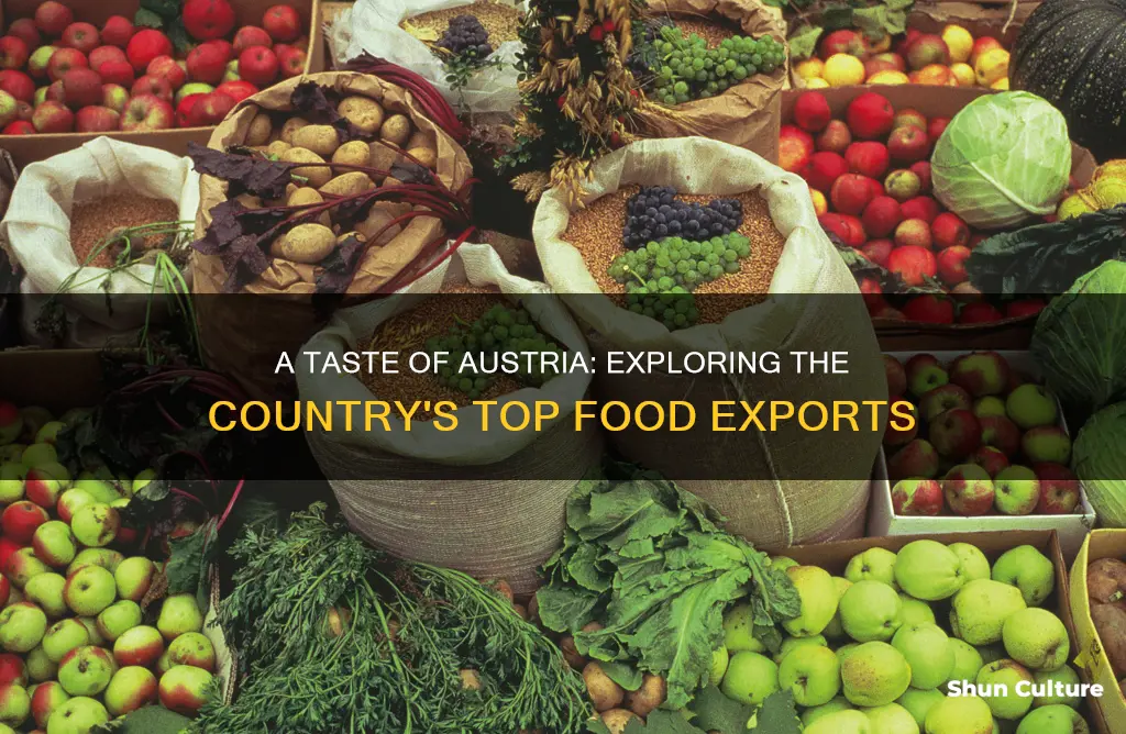 what food does austria export