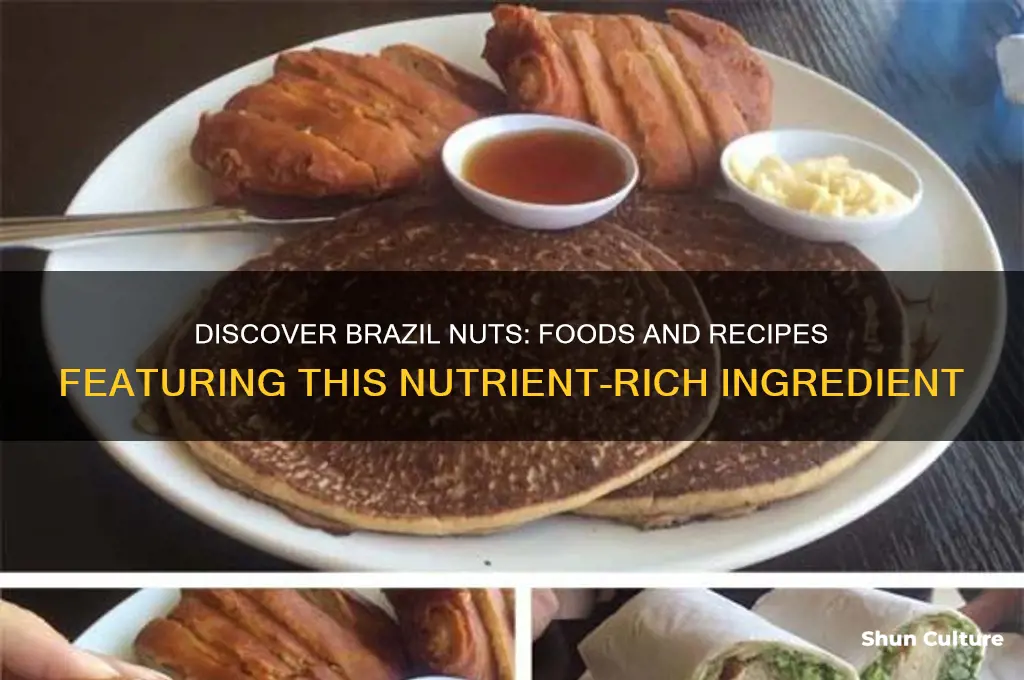 what foods contain brazil nuts