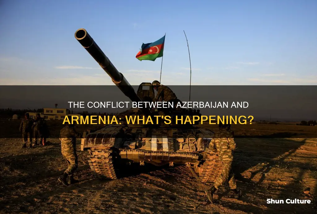 what form does the armenian azerbaijan conflict take plac