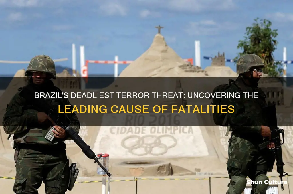 what form of terrorism kills the most people in brazil