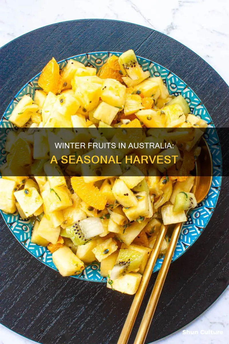 what fruits grow in winter in australia